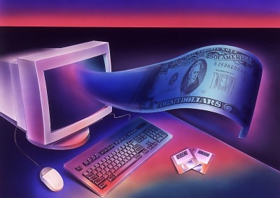 Computer with Dollar